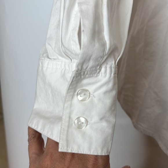 SHIRT brand Womens Cotton blend Full Button Down Shirt Blouse 20W PLUS SIZE - Picture 5 of 7